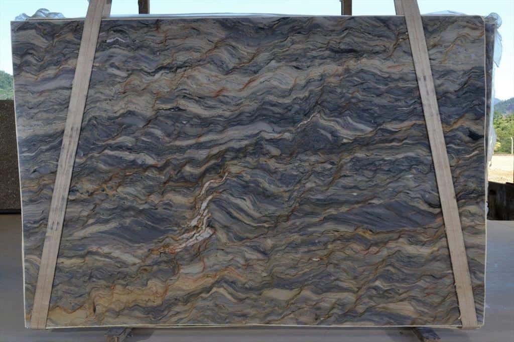 Ottawa Quartzite Countertop Slabs Fusion Blue Strong and Durable