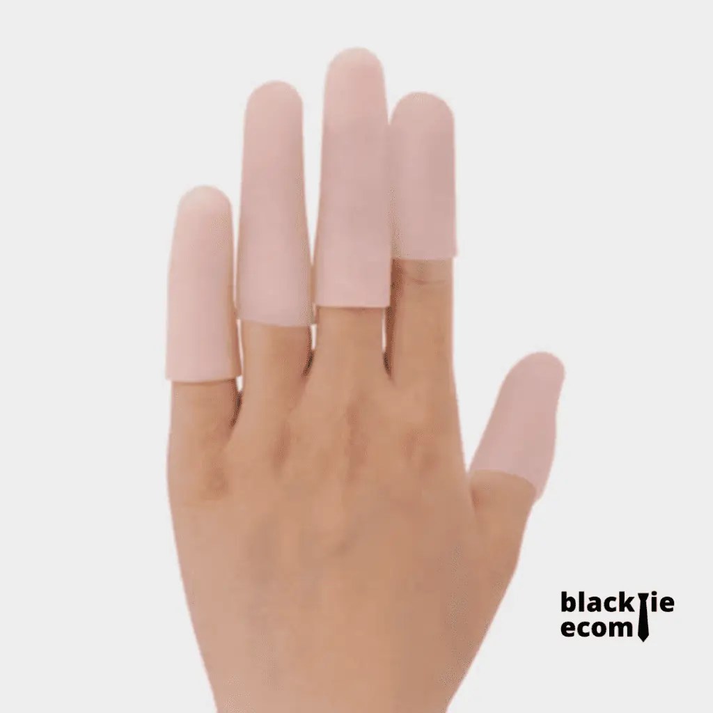 BKT2356 Silicone Finger Protector set of 5 Blacktie Private