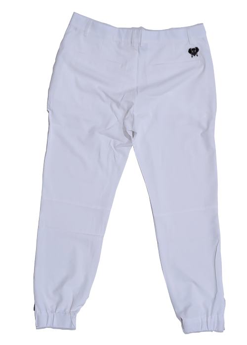 Black Tusk Golf Joggers Pants White Black Tusk Golf