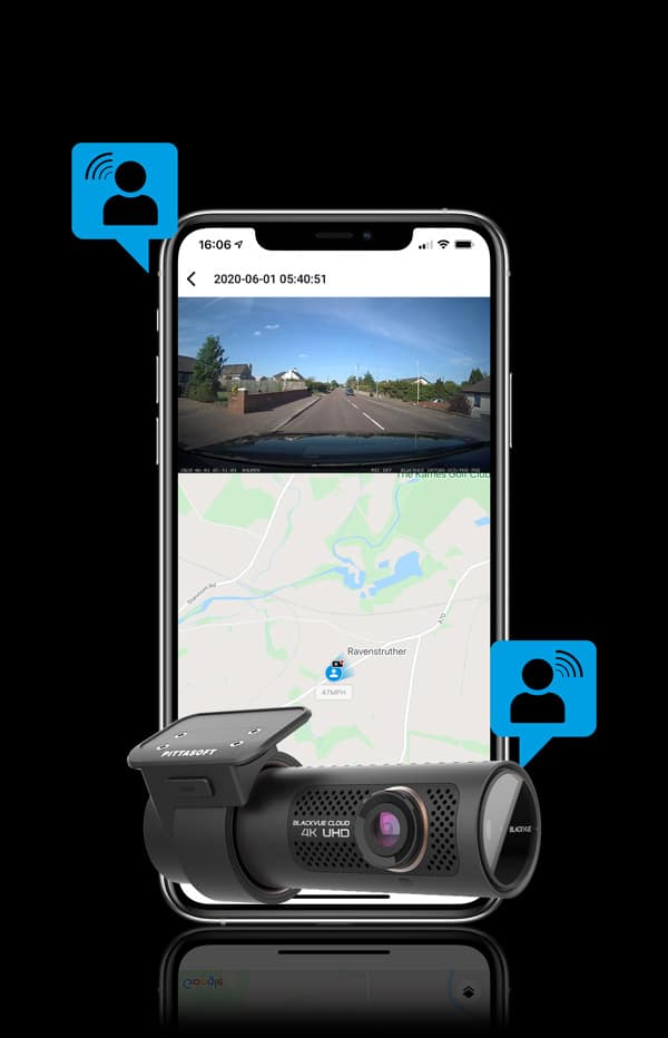 DR7502CH LTE Dash Cam BlackVue UK