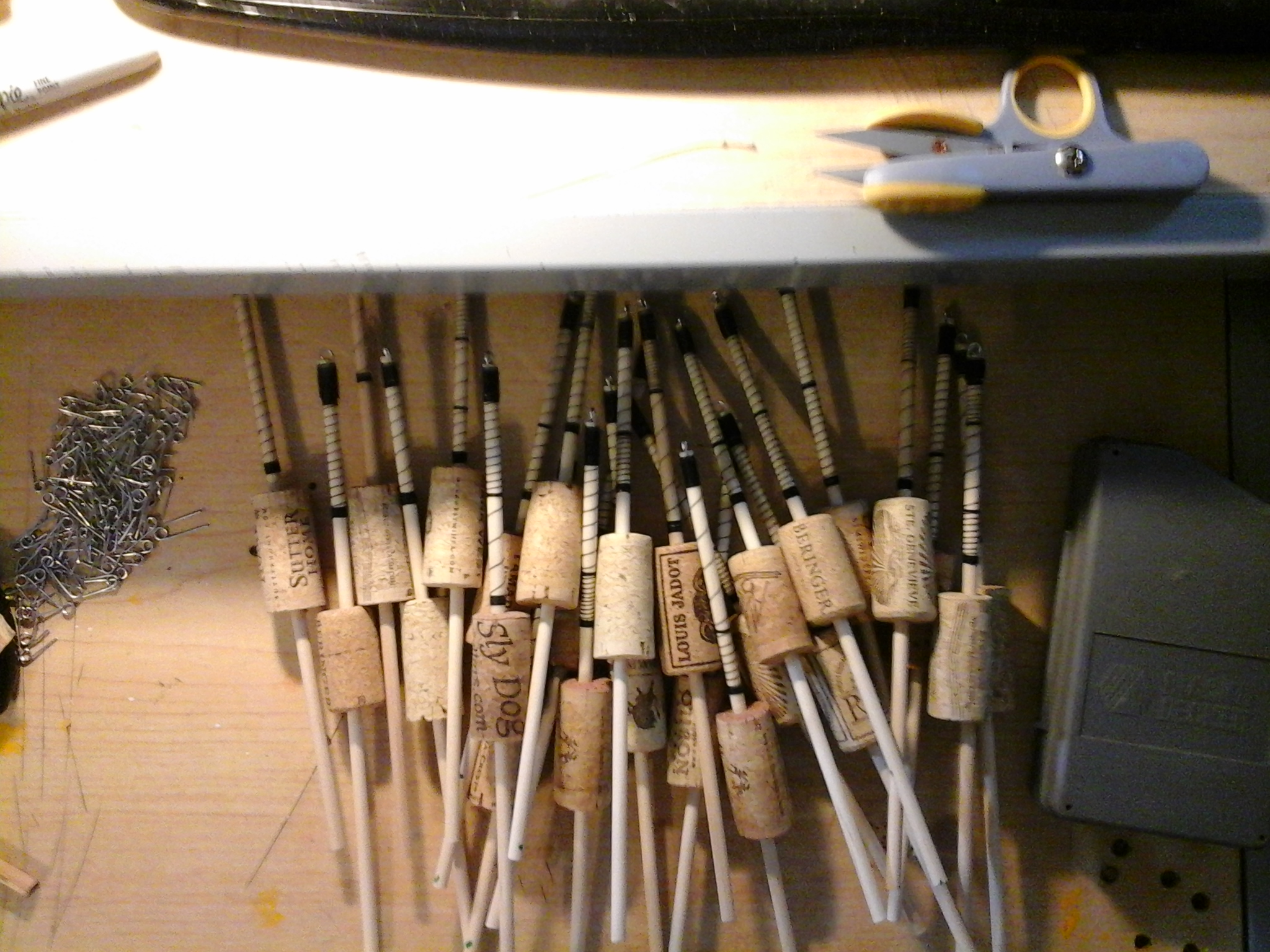 Short Stem Channel Catfish Floats Handmade SlipBobber NeoVintage