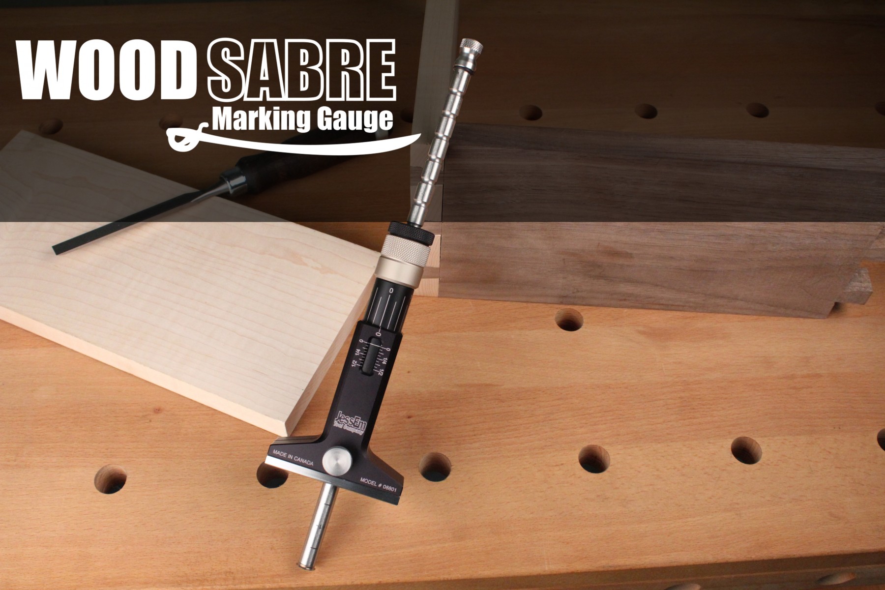 Wood Sabre Marking Gauge Blackwater River Tools
