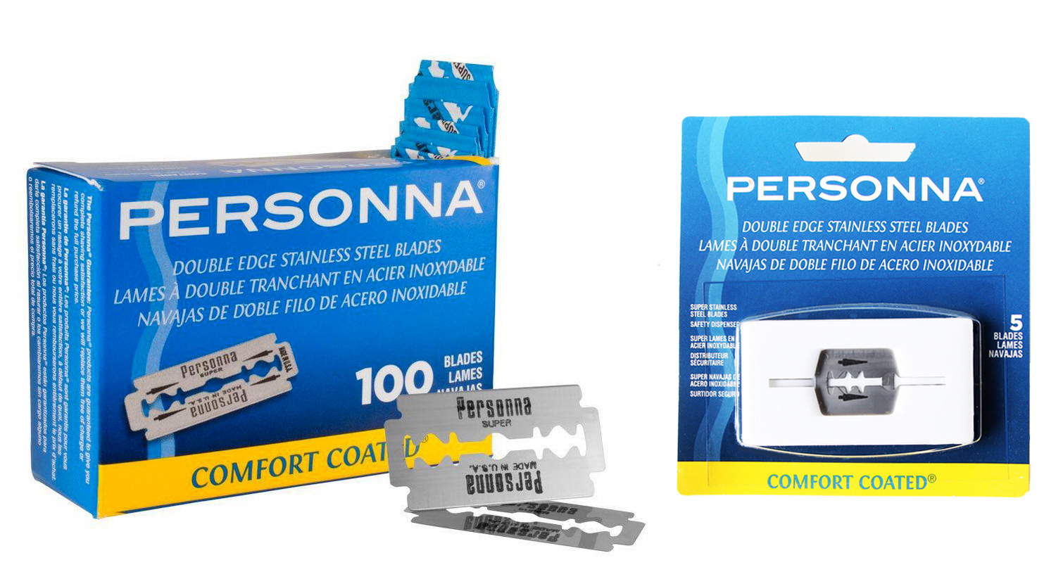 Personna Comfort Coated Blades BLADE SHAVING SHOP AUSTRALIA