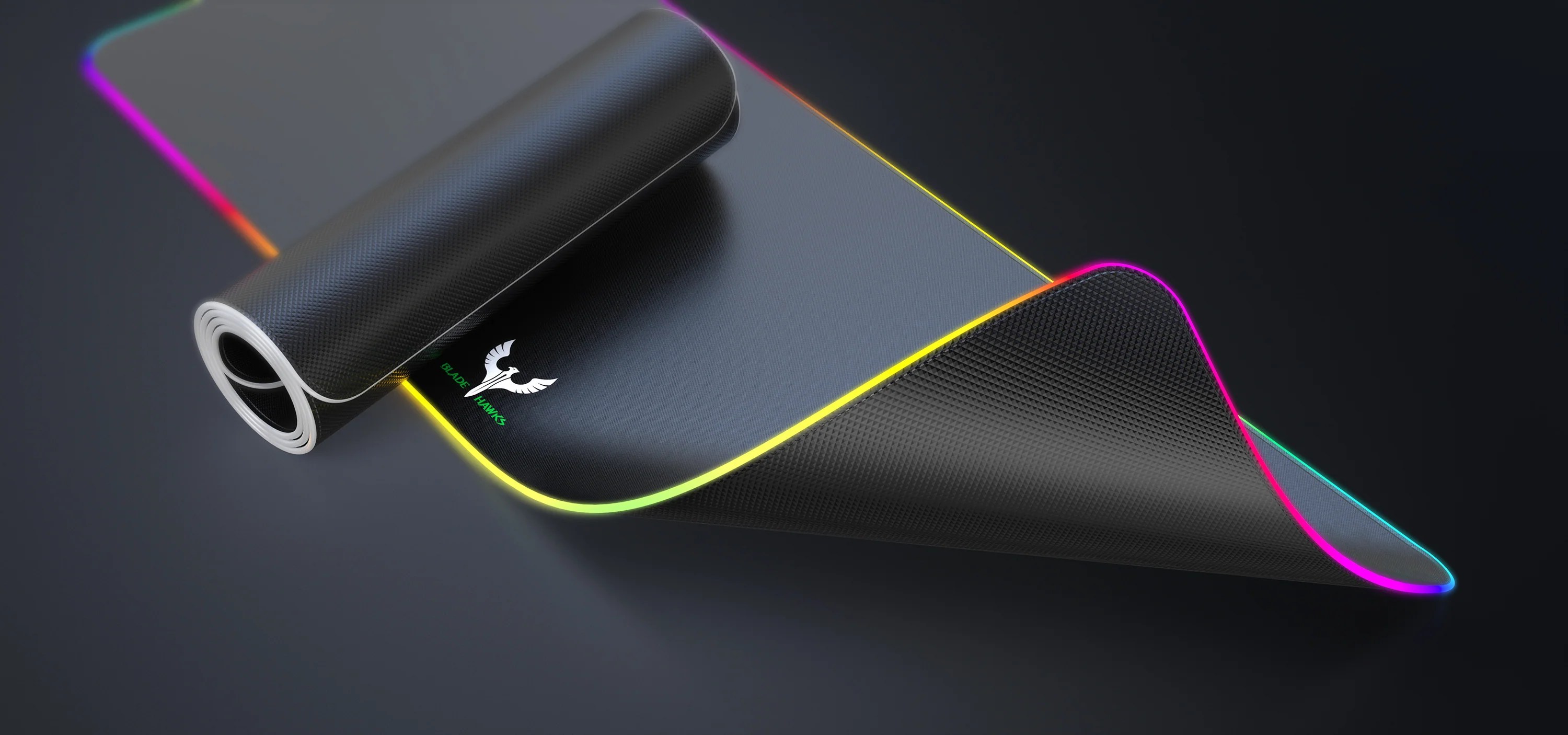 BX04 RGB Gaming Mouse Pad