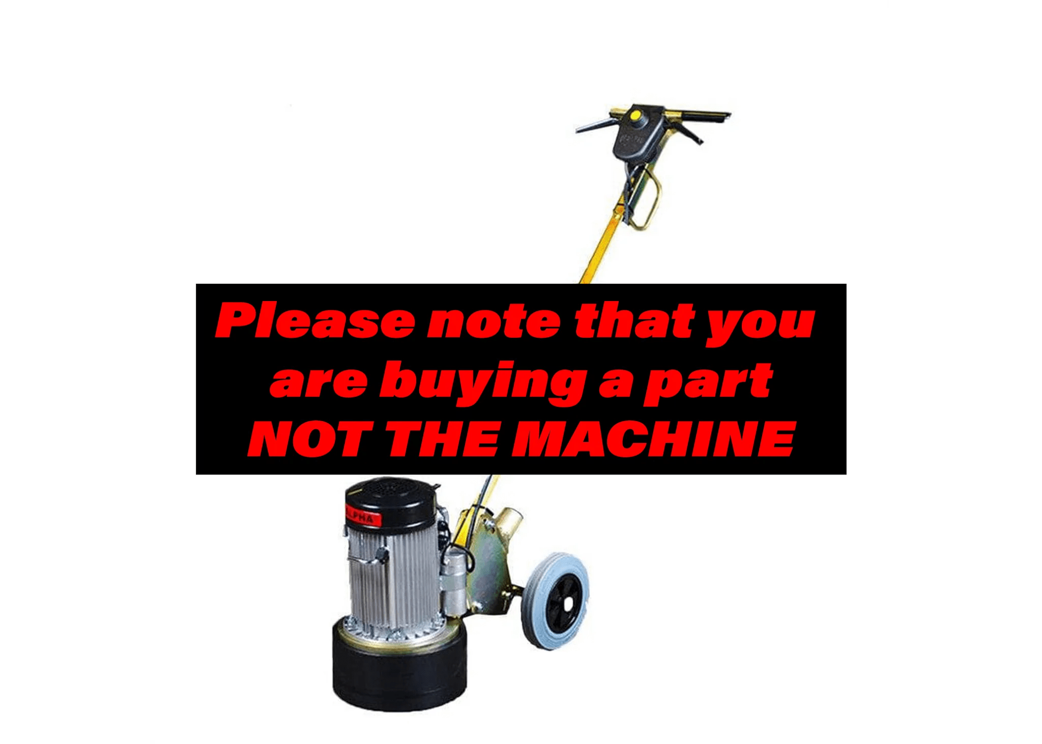 Alpha Floor Grinder Blades Direct