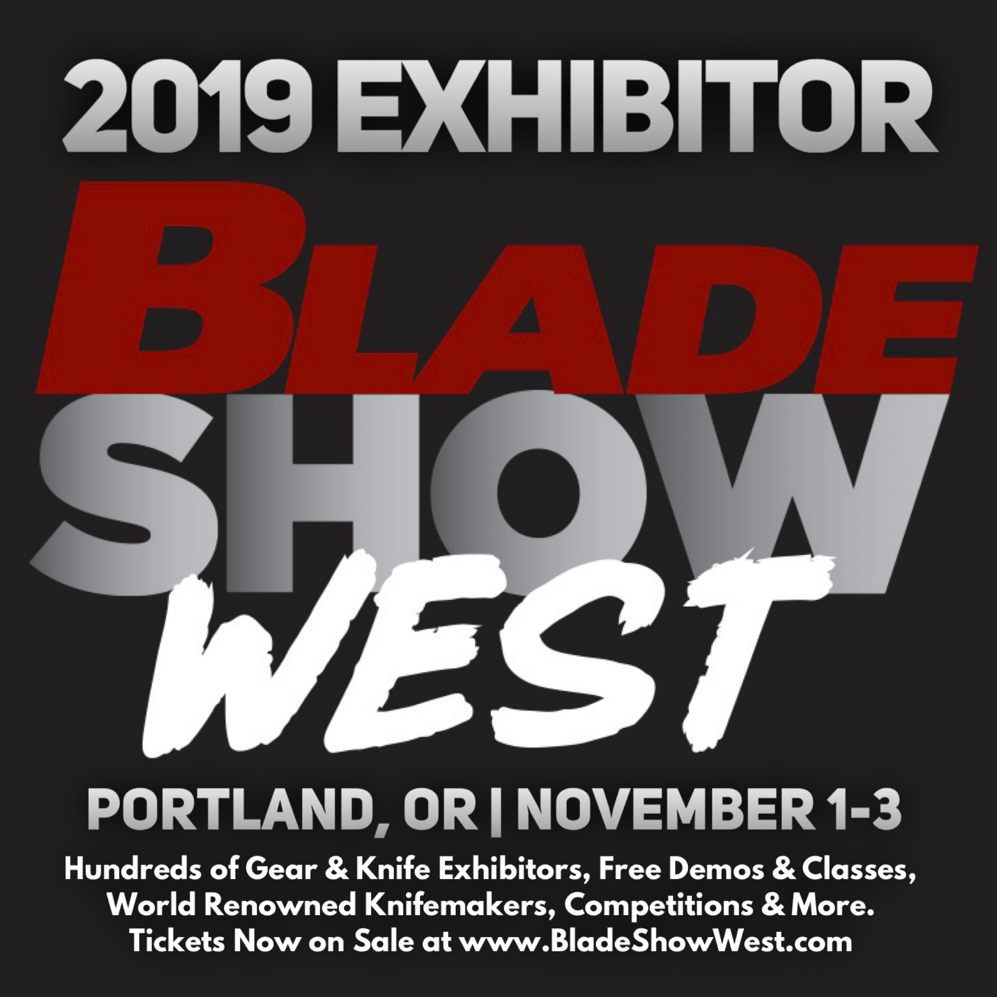 2019 Exhibitors BLADE Show West