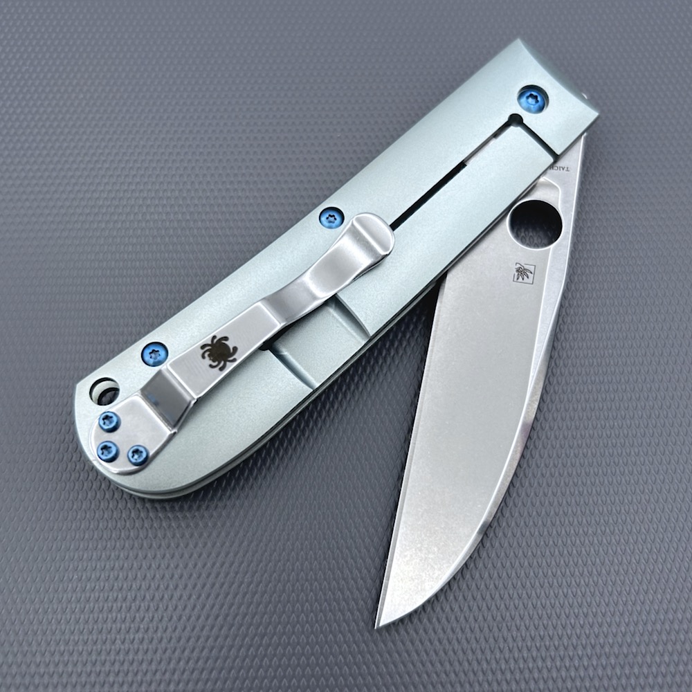 Spyderco C249TIP Swayback Slysz P.E. Knife CTSXHP Steel