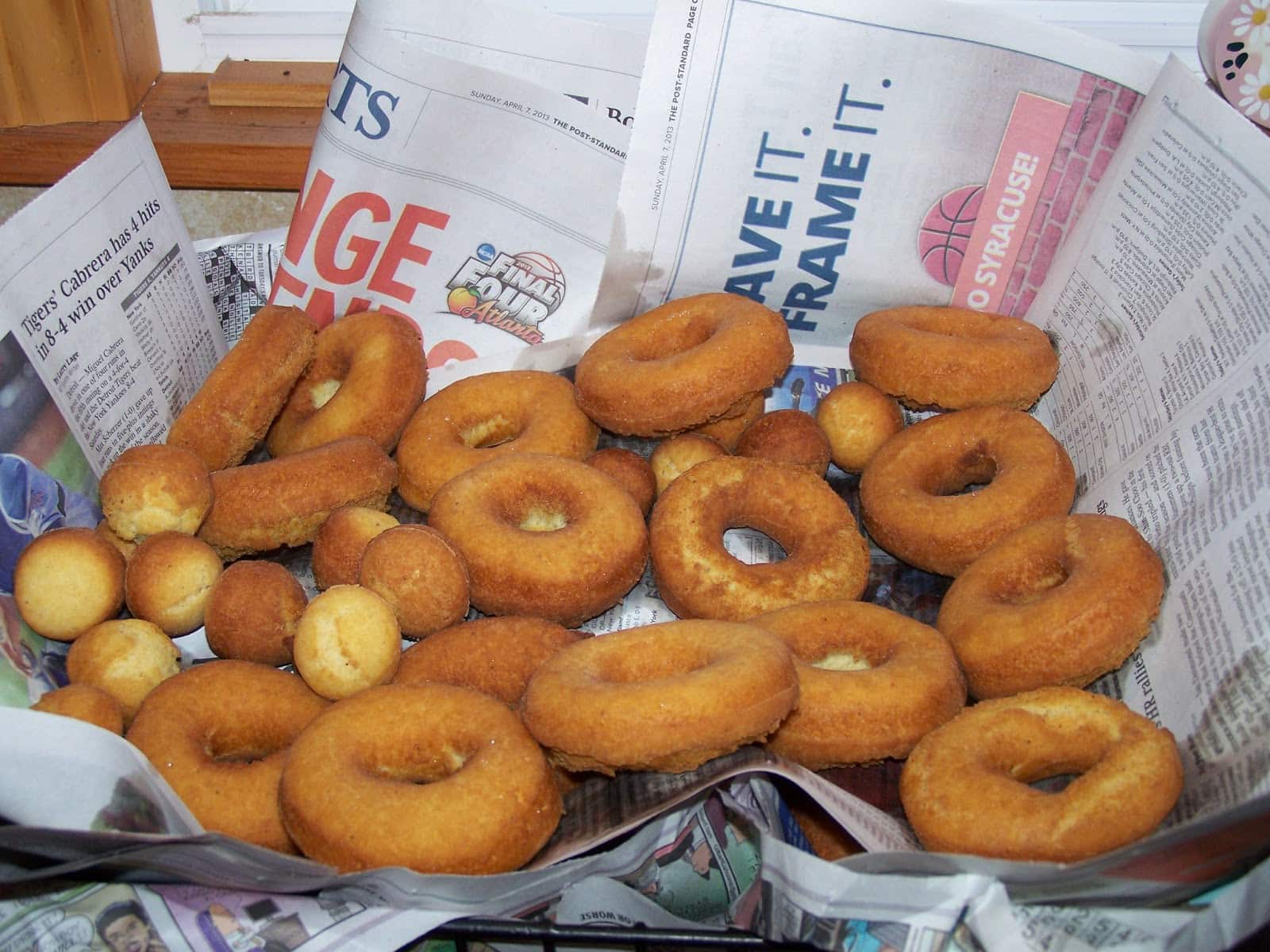 Homemade Fried Donuts Blahnik Baker