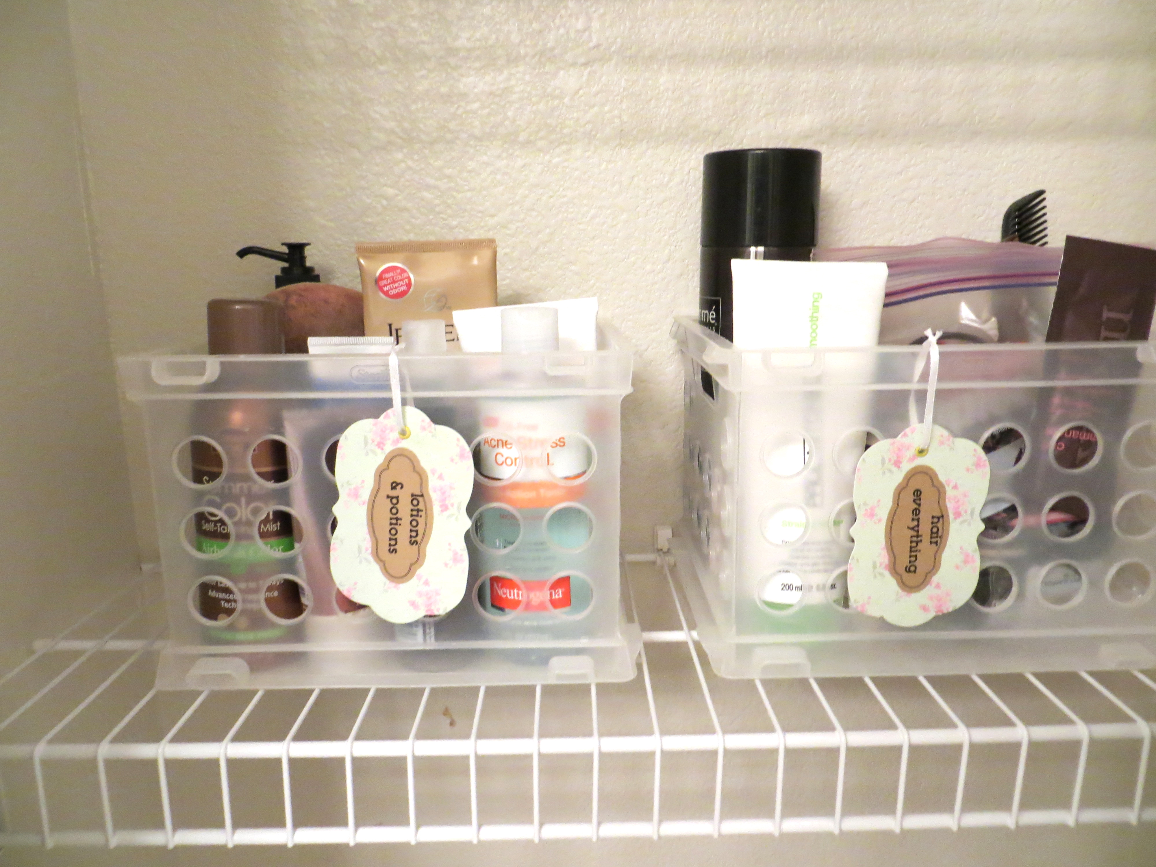 Taming the Beast a.k.a. Organizing My Small Apartment Bathroom {Video