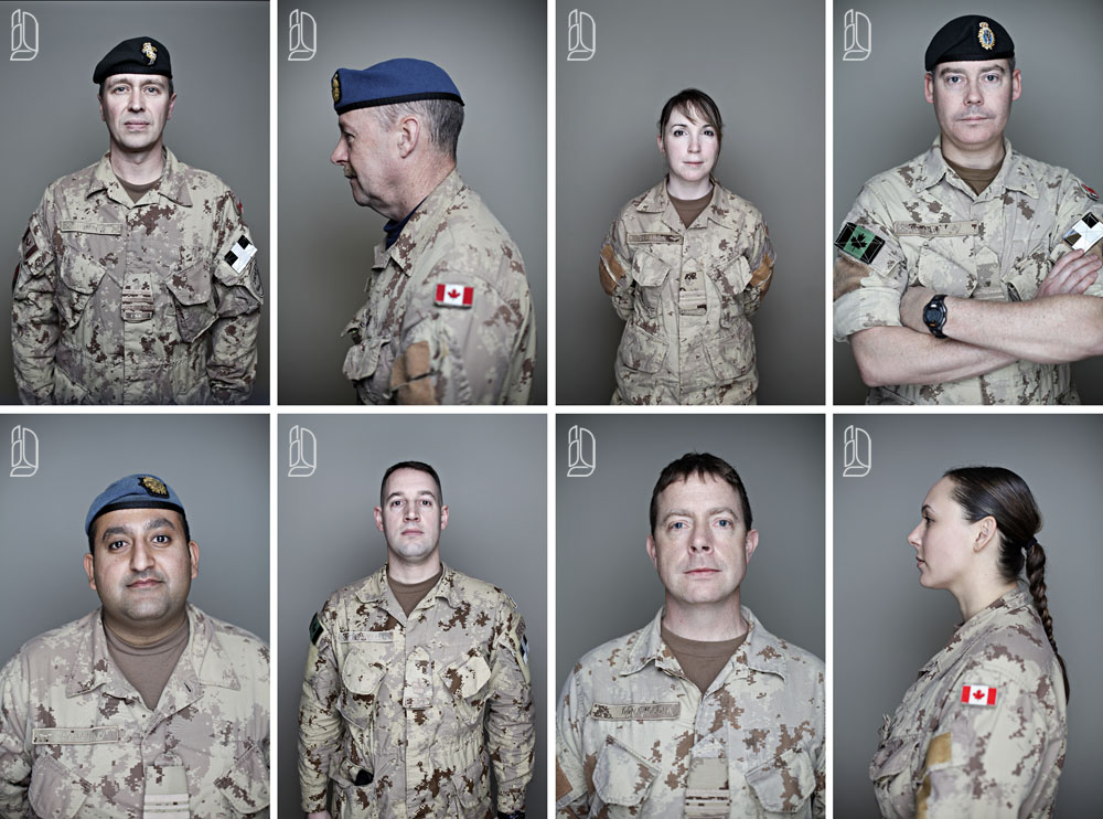 Soldiers deploying to Afghanistan from CFB Gagetown Blair Gable