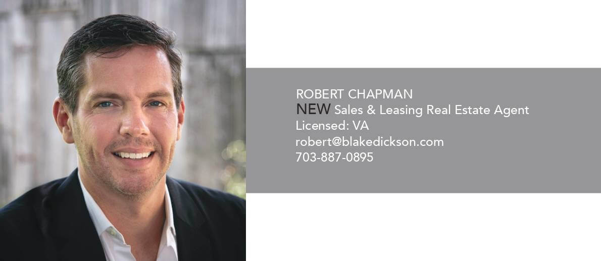 our new agent, Robert Chapman! Blake Dickson