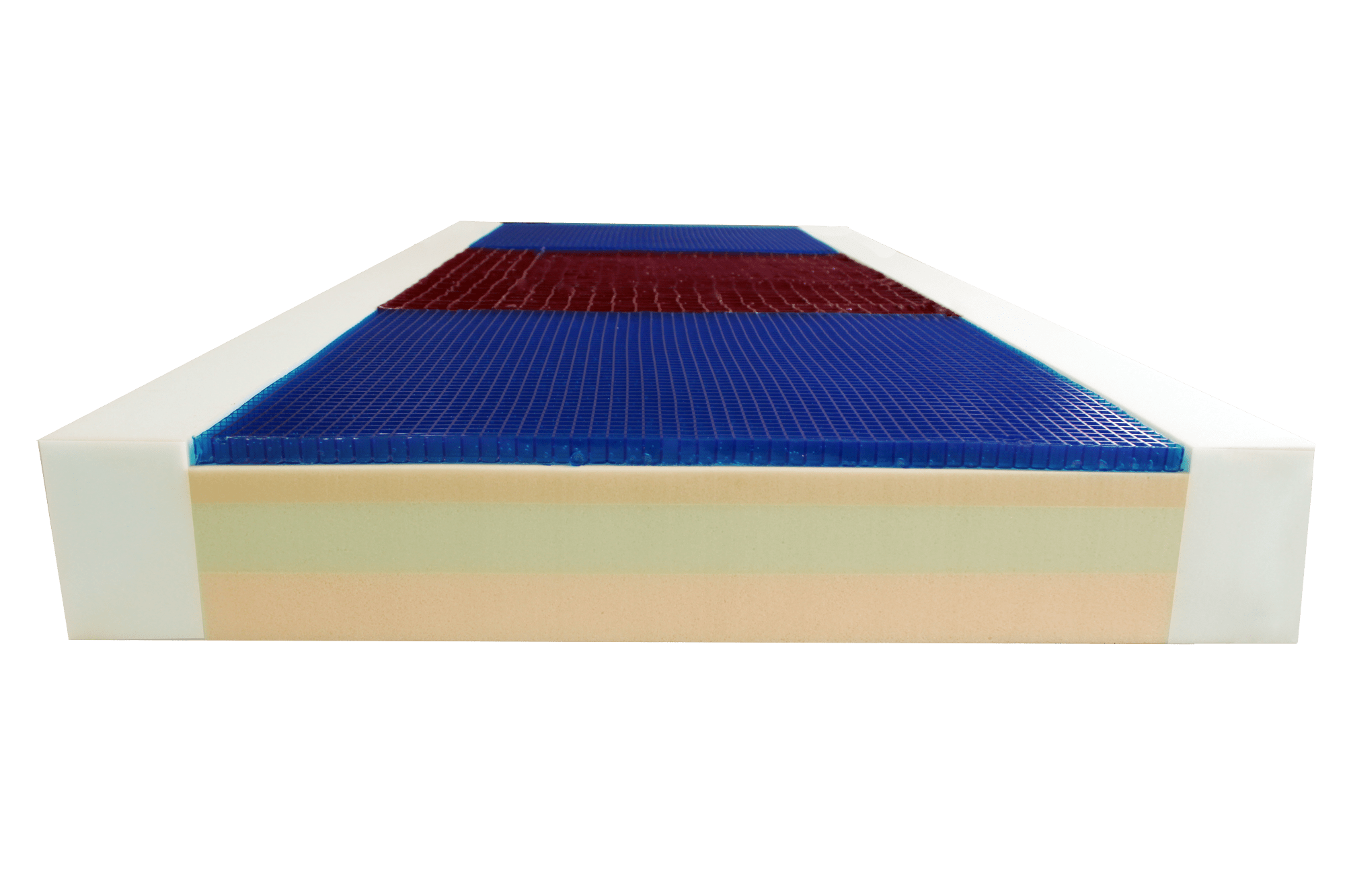 G2 Mattress w/Memory Foam and Gel 60" x 80" x 6" Blake Medical