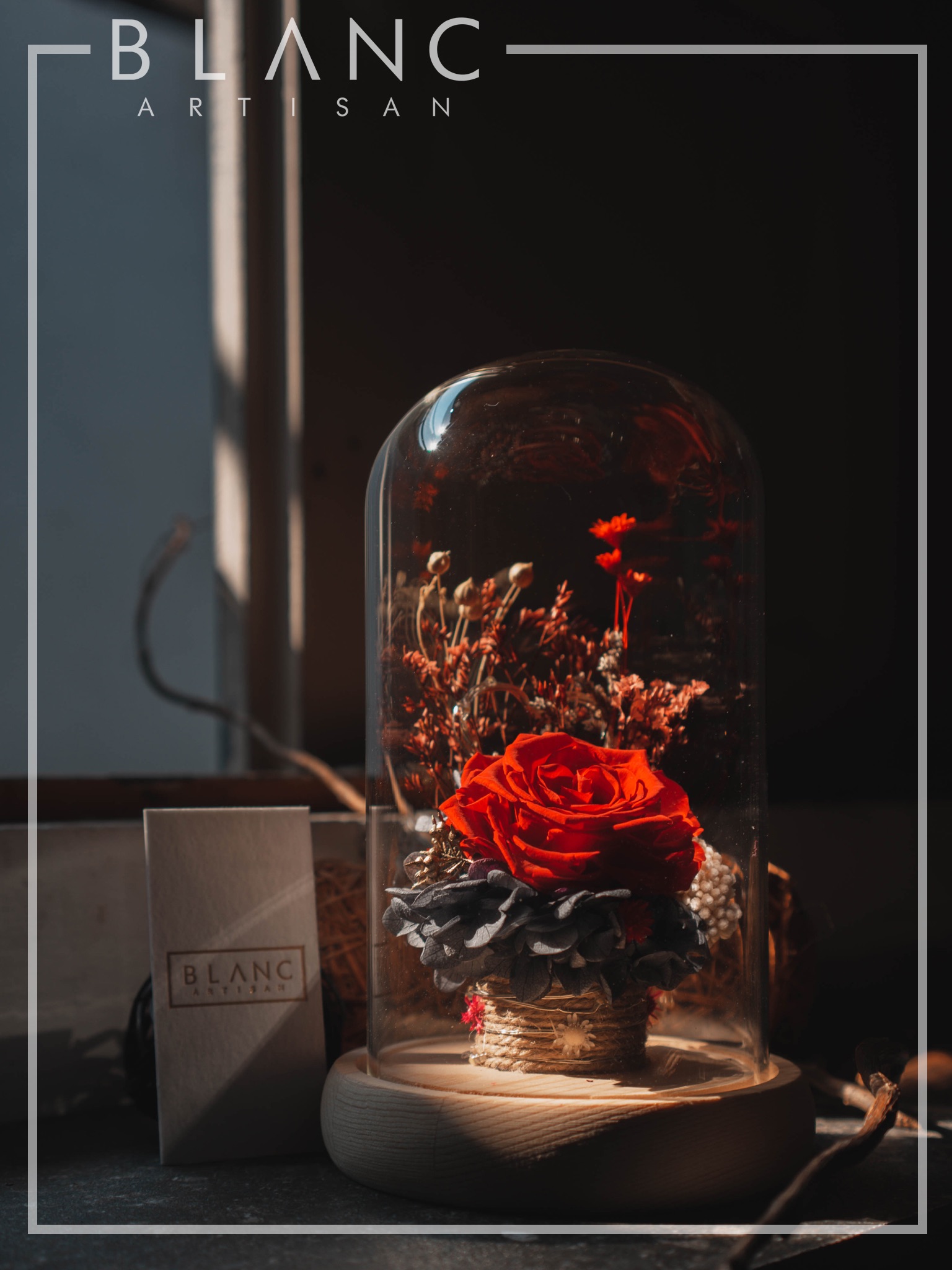 Preserved Flowers Singapore Bell Jar Collection Valentine S Day