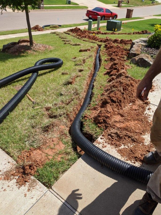 What is a French Drain? Oklahoma Drainage 4052039419