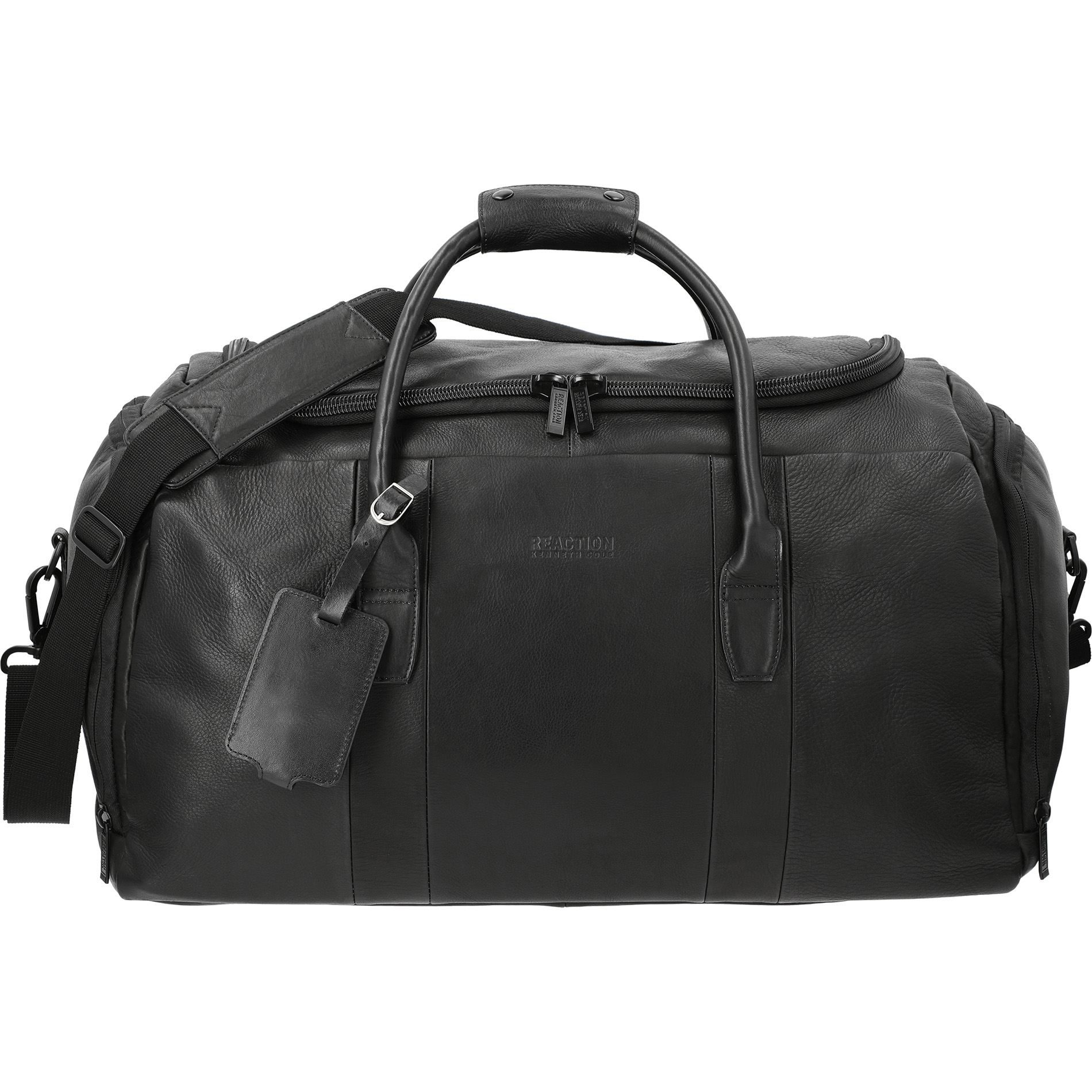 Cole? Reaction Columbian Leather Duffel Blank Promo Bags