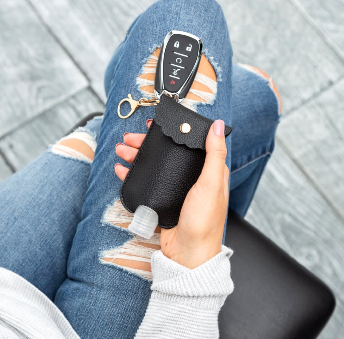Hand Sanitizer Key Ring Holder Blanks Outlet