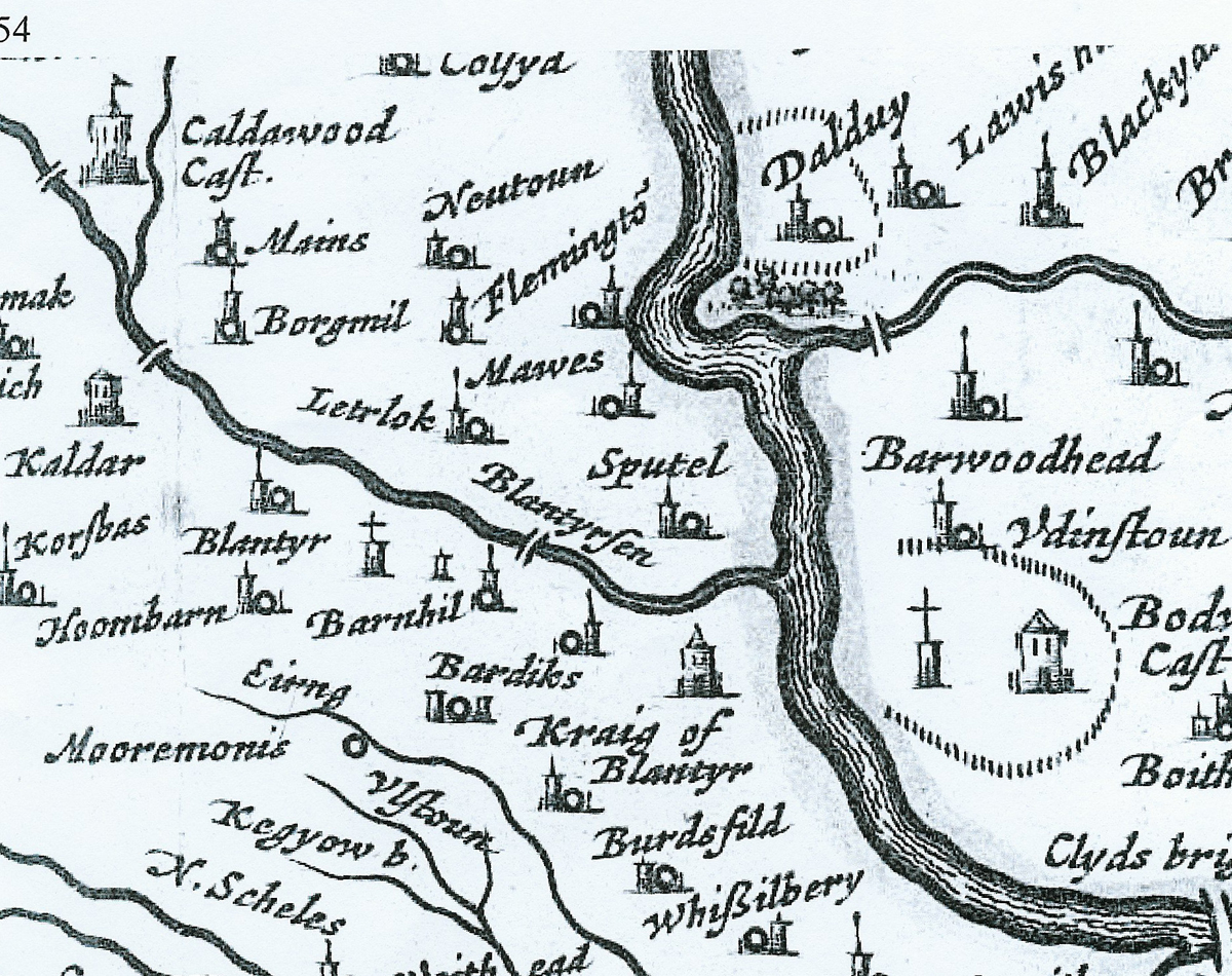 Blantyre Maps Blantyre Project Official History Archives, Lanarkshire