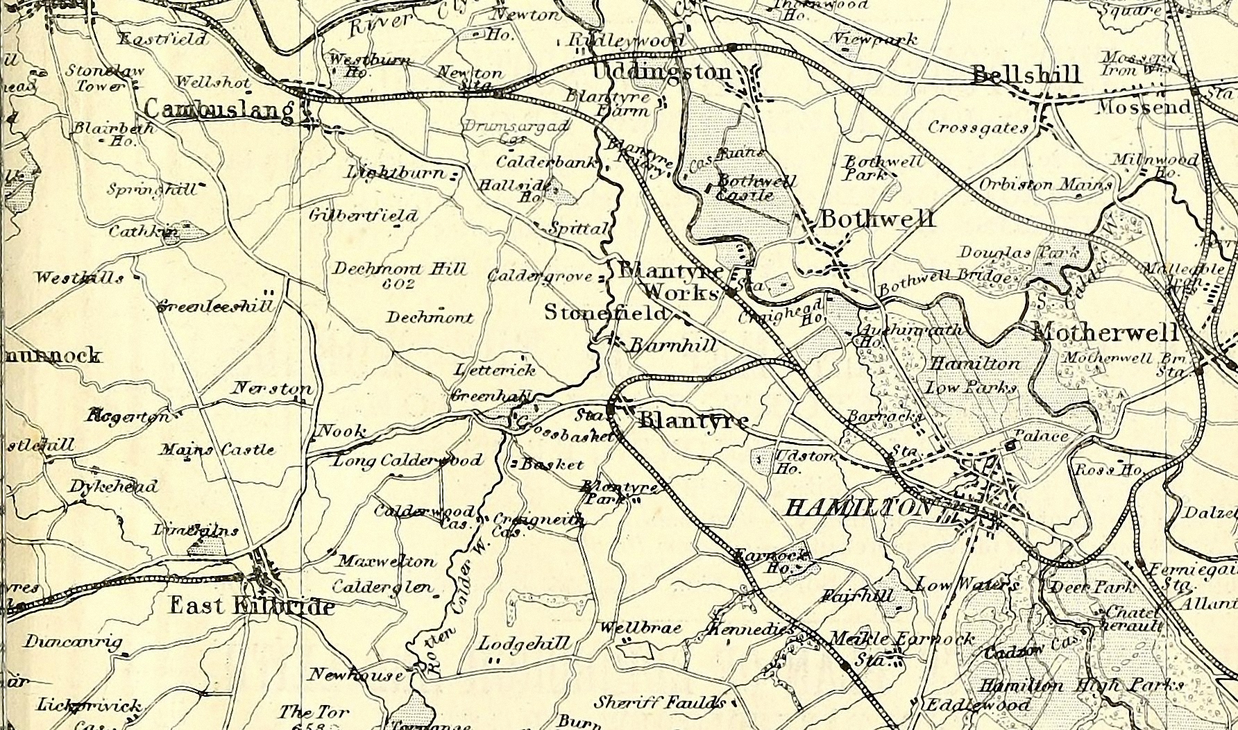 up to 1900 maps Blantyre Project Official History Archives