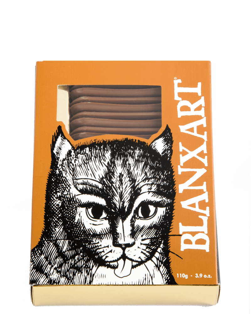 49070/110BLX Chocolate "Cat tongues" Milk Blanxart