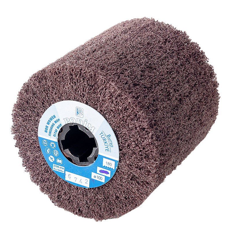 Nonwoven Flap wheel with keyway