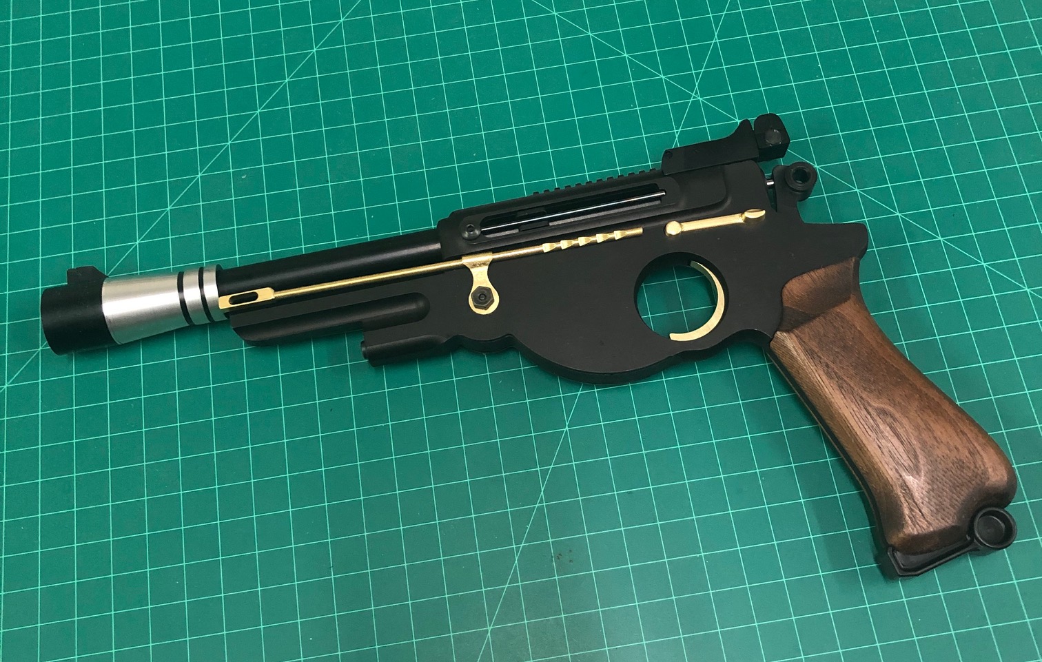 MANDO BLASTER STEEL ACCENT KIT Blaster Factory