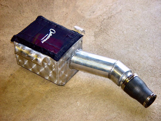 Custom aluminium air box 1st attempt | Blasterforum.com