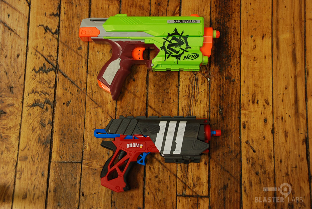 Farshot Dual Defenders Review Nerf BOOMco Mattel Blaster Labs