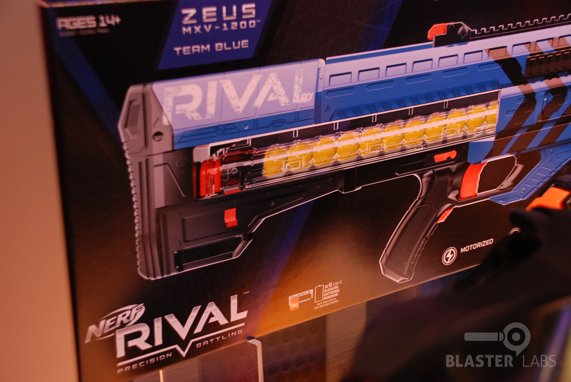 Nerf RIVAL Zeus MXV1200 Box Blaster Hub
