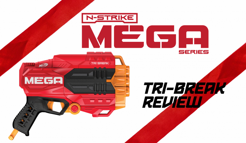 Nerf Mega TriBreak Review Blaster Hub