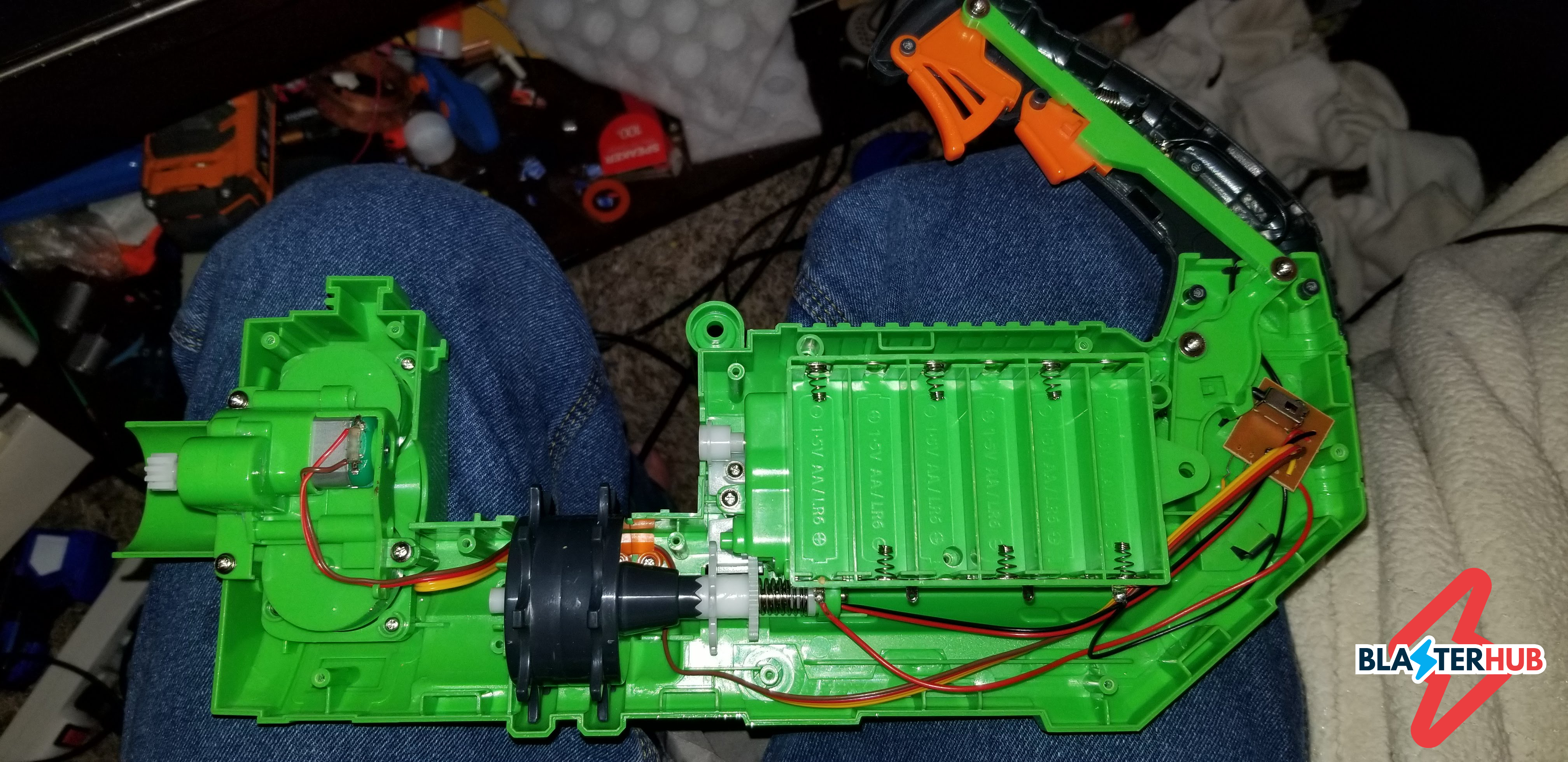 Adventure Force VTwin Review Blaster Hub