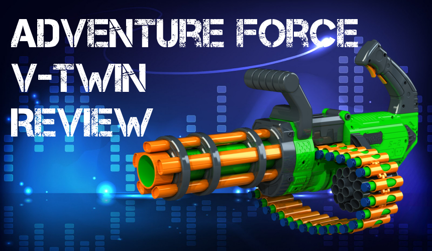Adventure Force VTwin Review Blaster Hub