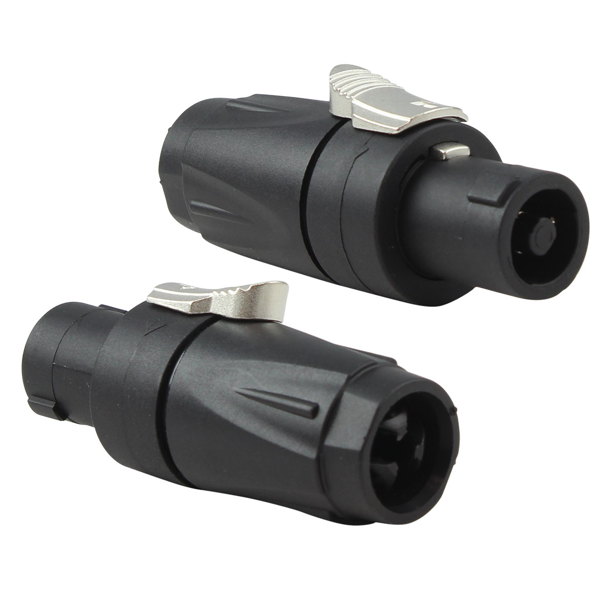 4 Pin Male Speakon Connector Black CN30B Blastking