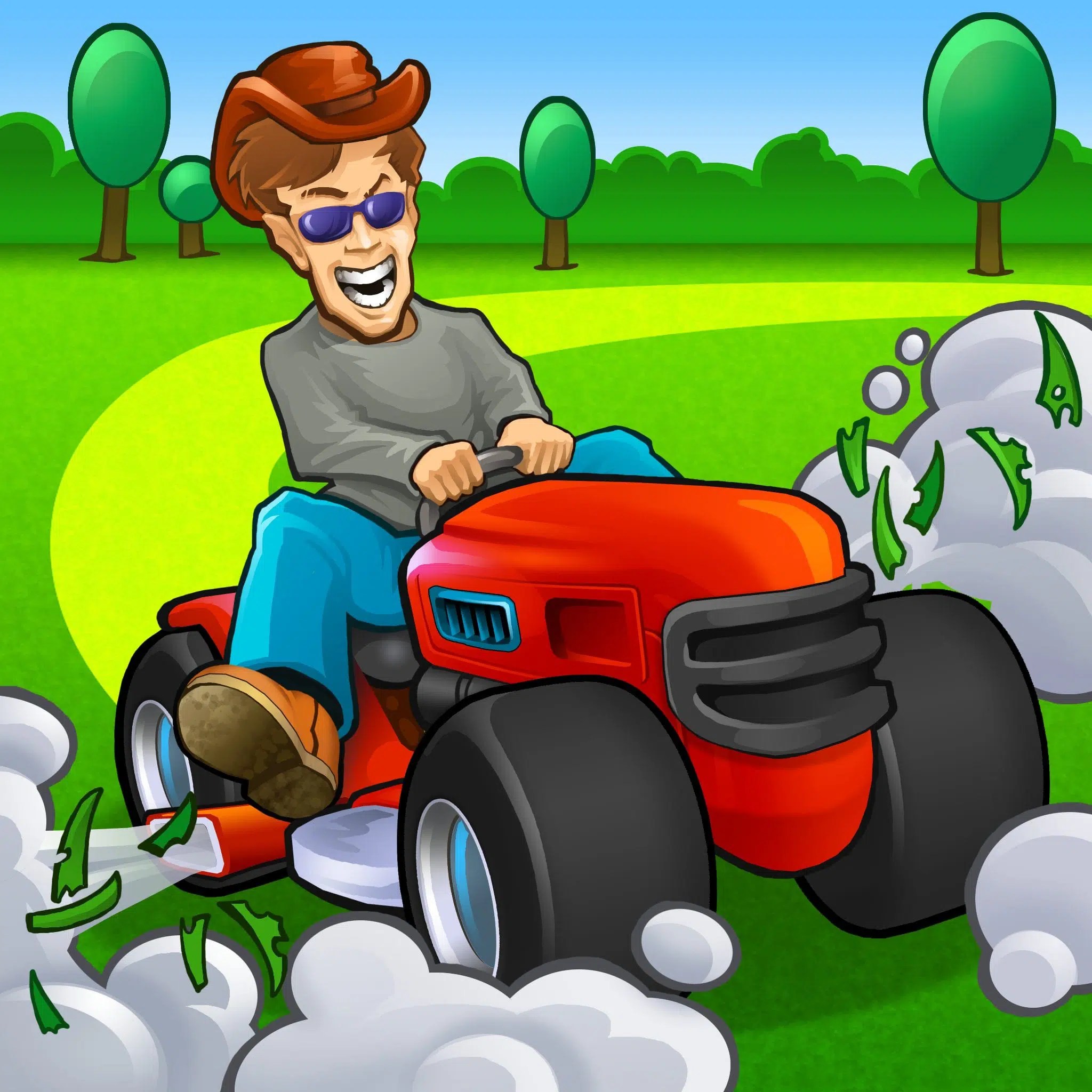 Lawn Mower Racing Games