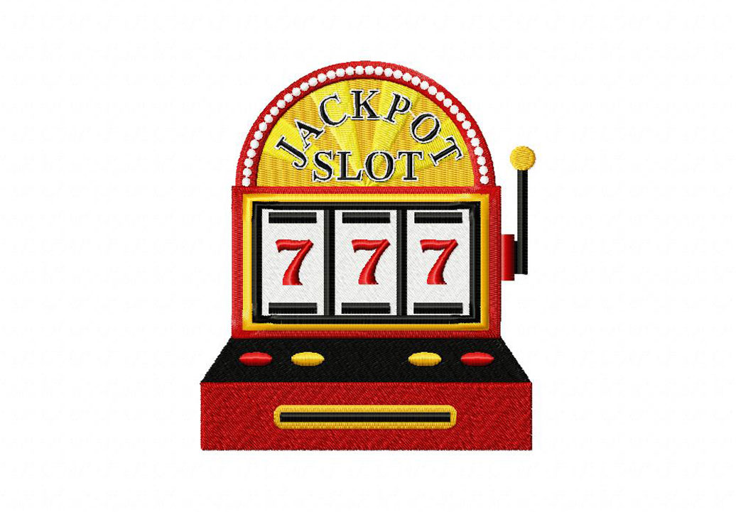 Slot Machine Machine Embroidery Design Blasto Stitch