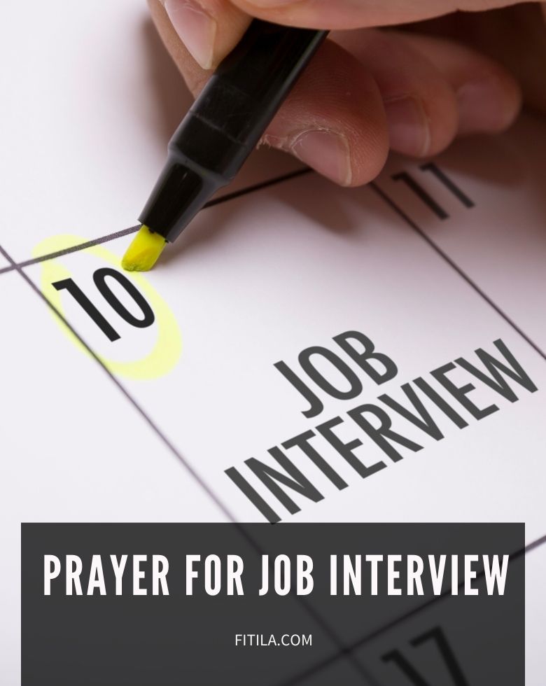 Prayer for Job Interview Blaze Faith