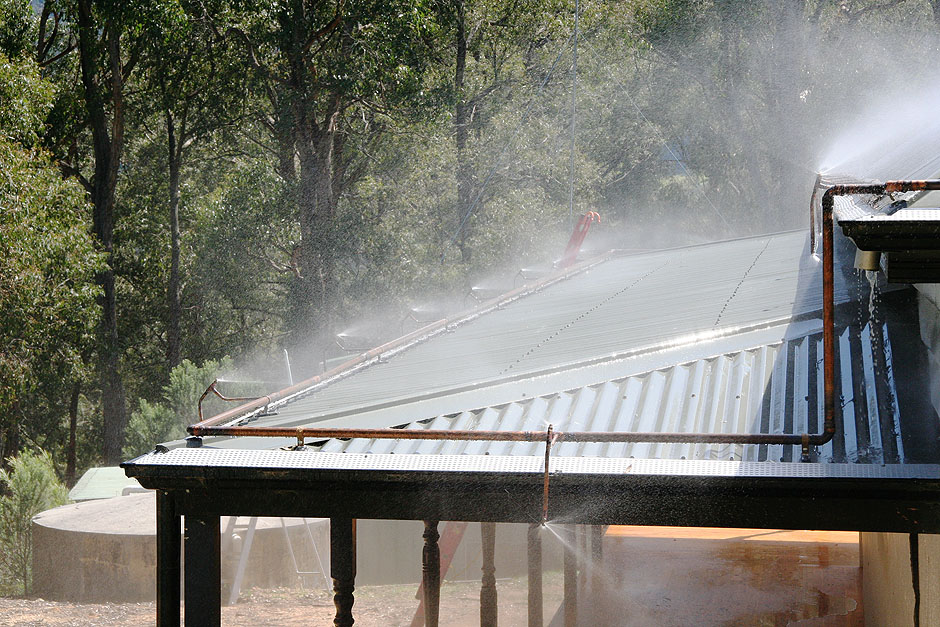 Blaze Control, Bushfire Sprinkler Systems Bushfire Prevention
