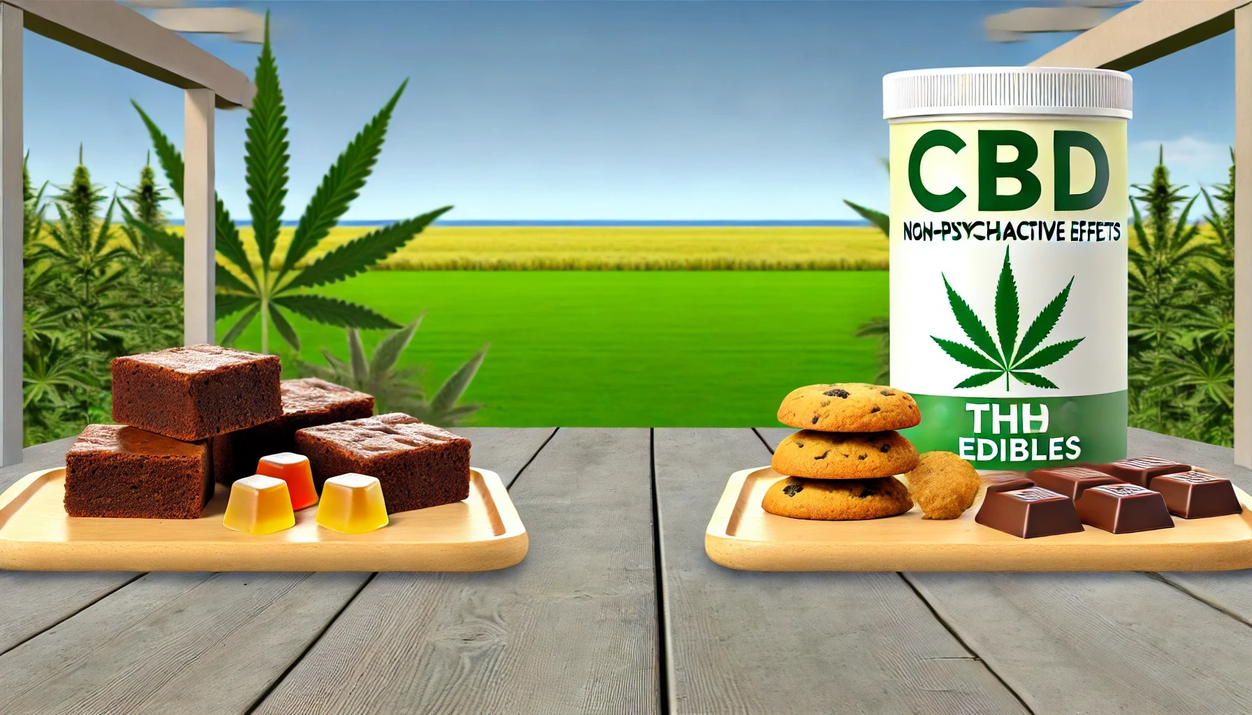 What Are the Differences Between THC and CBD Edibles?