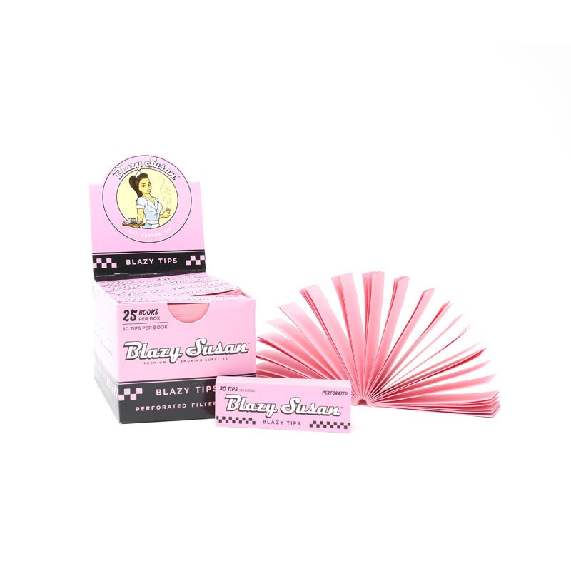 Rolling Pink Filter Tips Full Box Blazy Susan Denver, CO