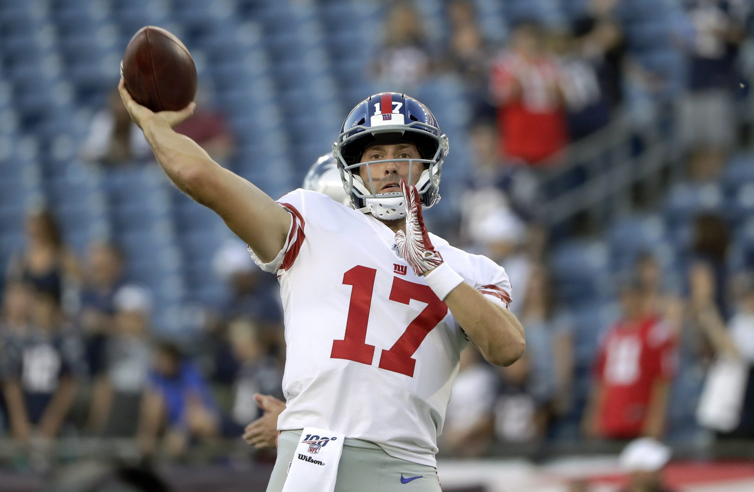 Giants Waive QB Clayton Thorson