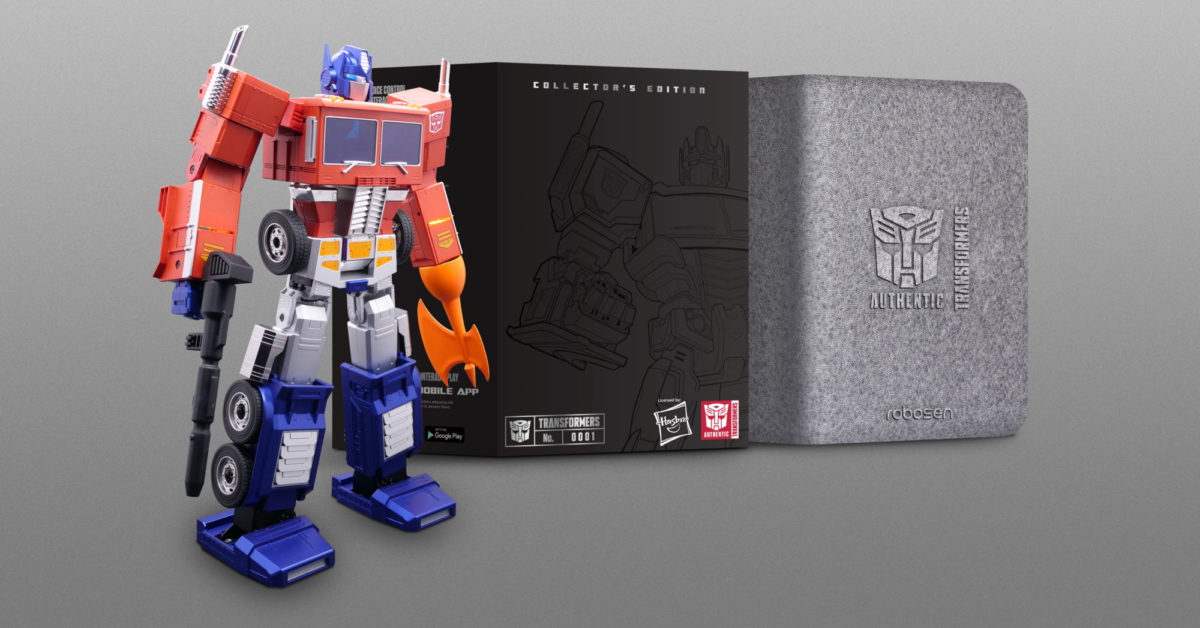 Optimus Prime Programmable Robot Debuts at Hasbro From Robosen
