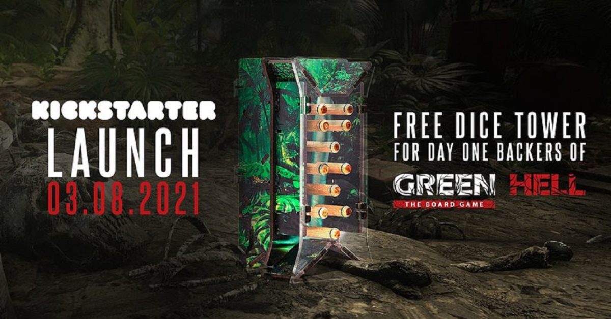 Green Hell Board Game Kickstarter Campaign Launches August 3rd