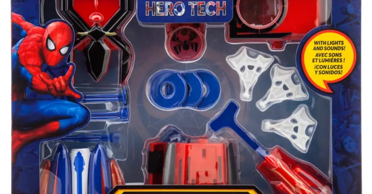Build Your Own SpiderMan Shooters with Disney’s Marvel Hero Tech