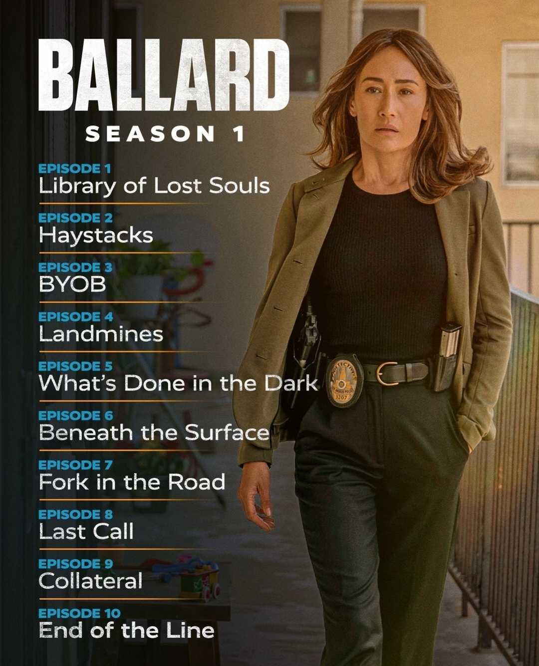 Ballard Prime Video Rolls Out "Bosch" Spinoff's Season 1 Ep Titles