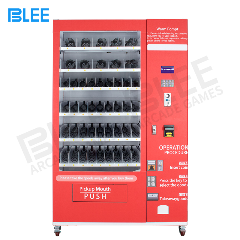 Commercial Automatic Custom Vending Machine Bleegame