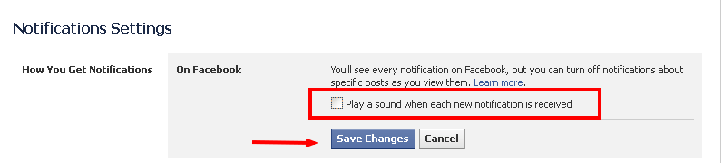 Notifications Facebook Help Center Facebook