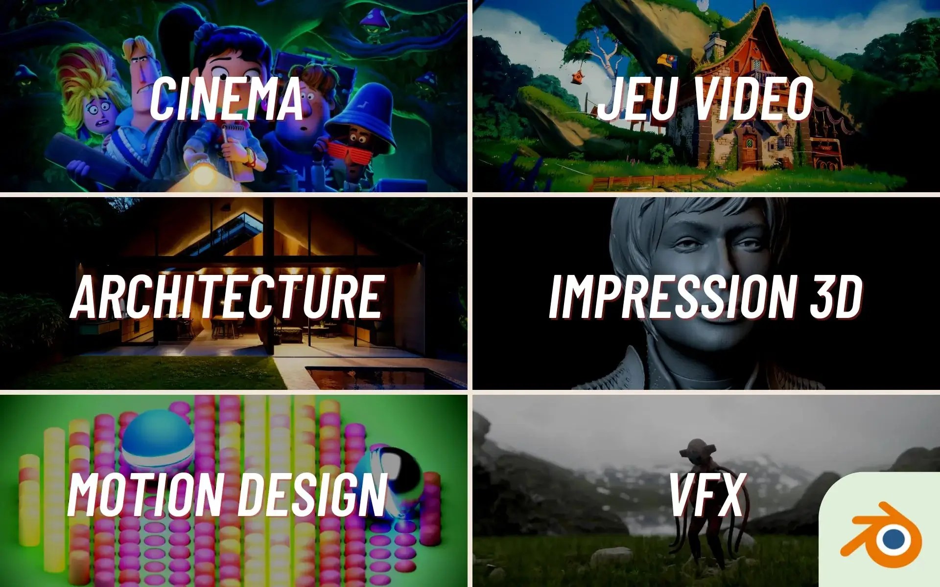 Voici 6 domaines dans lesquels Blender 3D est redoutable Blendamator