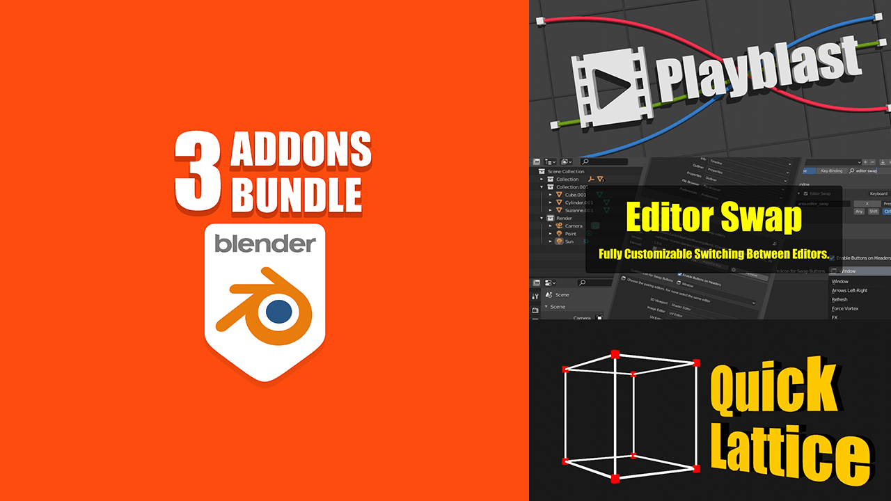 Blender Addons Bundle Blender