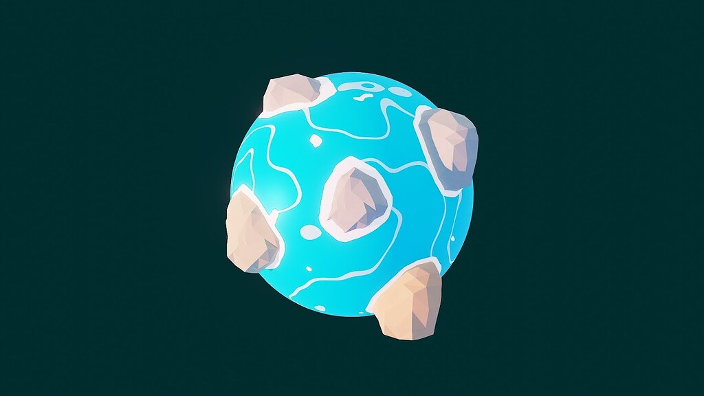 Blender rocedural stylized water foam shader Materials and Textures