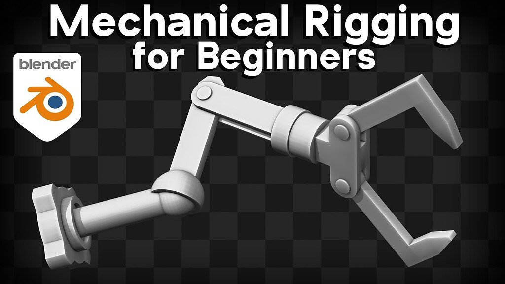 Mechanical Rigging for Beginners 🦾 (Blender Tutorial) Tutorials, Tips