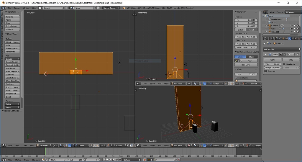 Mesh disappears when in "object" mode Basics & Interface Blender